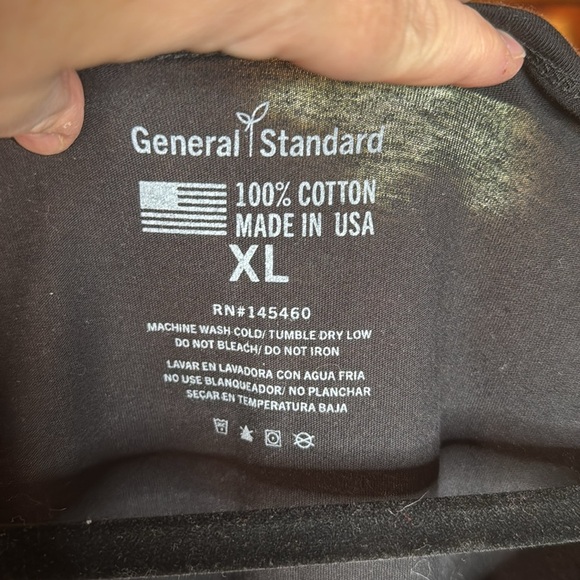 GENERAL STANDARD WOMEN'S USA GRAPHIC T-SHIRT SIZE XL - Picture 2 of 4